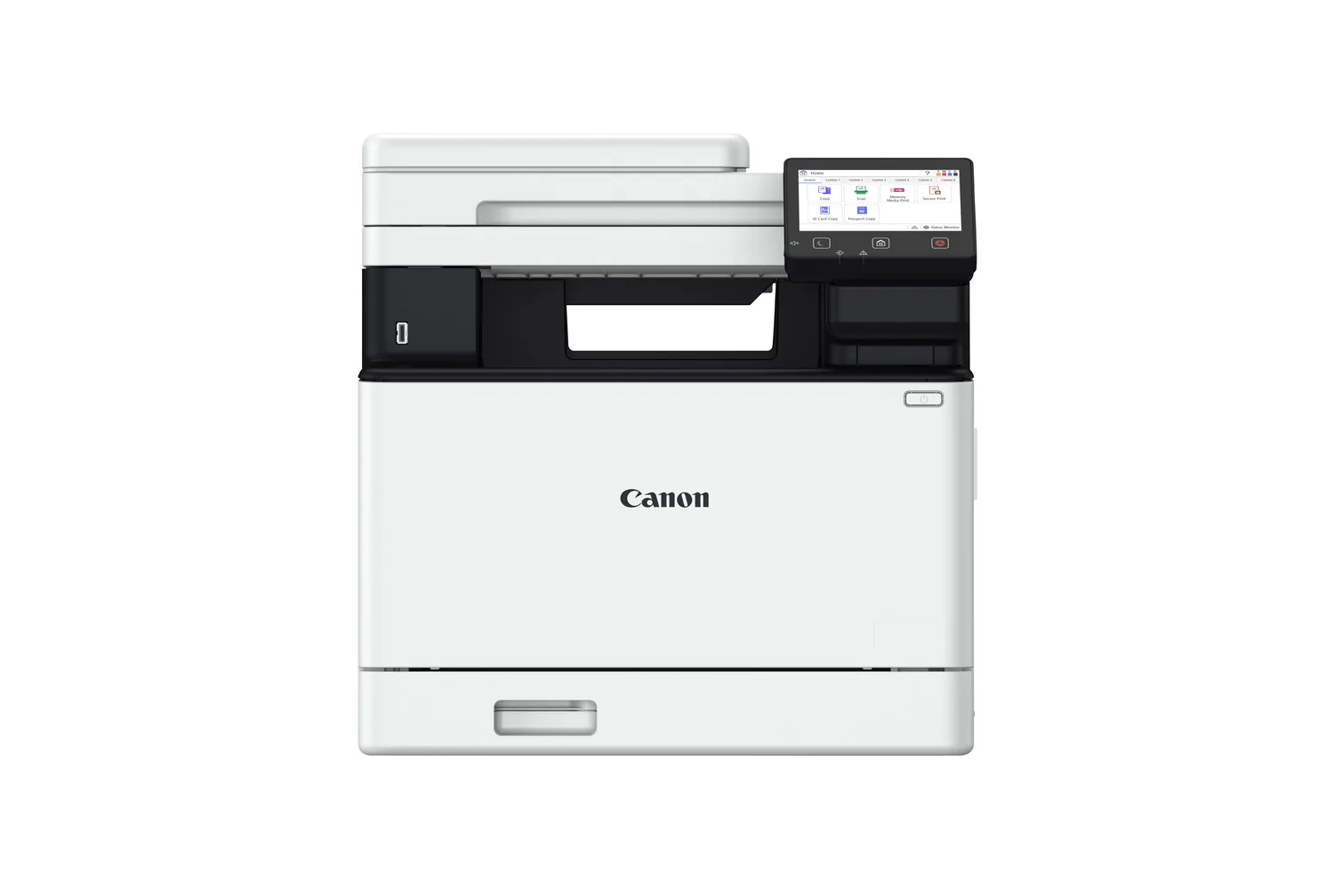 Kompaktes Canon-Multifunktionsgerät für den Arbeitsplatz, freigestellt